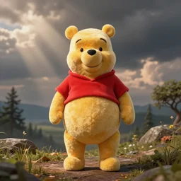xi jinping as Winnie the Pooh cosplay