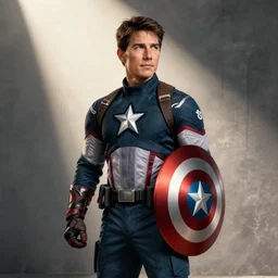 Tom Cruise as Captain America