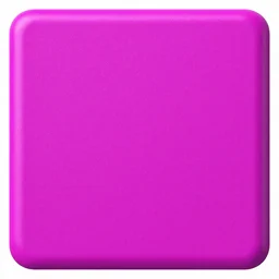 3 d magenta rectangle with no background