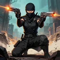 A Ninja with a Gun - 6