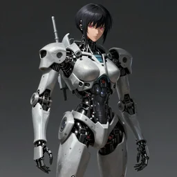 ghost in the shell geisha robot highly detailed, gloomcore illustration, Marc Simonetti, Giger