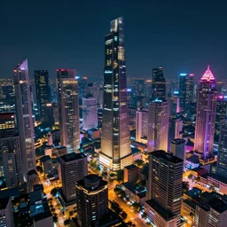 cyberpunk manila cityscape by juvenal sanso, detailed, trending on artstation