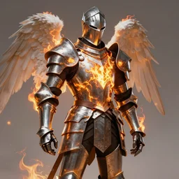 noire gritty character portrait, bright blazing armor male knight with burning!!!!! angel wings, ultra realistic, super wide angle, intricate details, emerald artifacts, sharp focus, highly detailed by peter mohrbacher, hajime sorayama, wayne barlowe, boris vallejo, aaron horkey, gaston bussiere, craig mullins