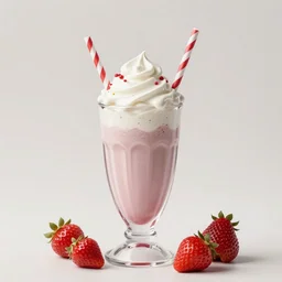 hyperdetailed masterpiece concept art of a milkshake, high quality trending on ArtStation