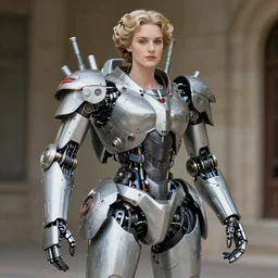 “robot mech Marie Antoinette”
