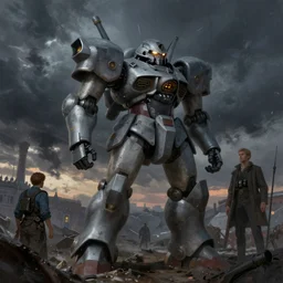 russian revolution 1 9 1 0, a russian mecha,, evening, after the storm, drama, by rozalski and stanton kenton, artstation