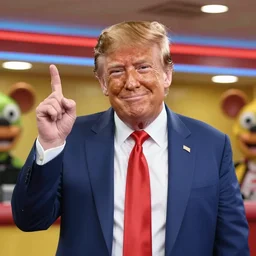 donald trump flirting at five nights at freddys