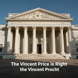 the vincent price is right