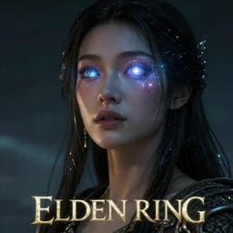 beautiful cinematic fantasy poster, asian goddess of light and love, beautiful glowing galaxy eyes, hybrid from The Elden Ring and art direction by Darius Zawadzki ;by artgerm; wayne reynolds art station; cinematic quality character render; low angle; ultra high quality model; production quality cinema model;