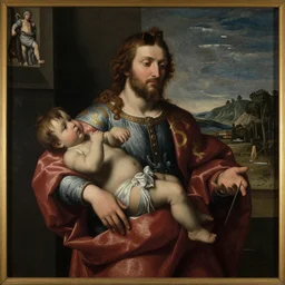 an artwork by cristofano allori