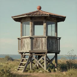 the lookout club, surrealism, high detail