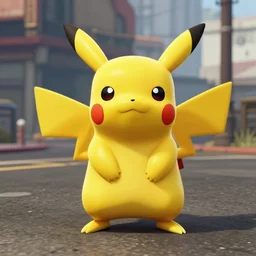 pikachu in gta 5, octane render