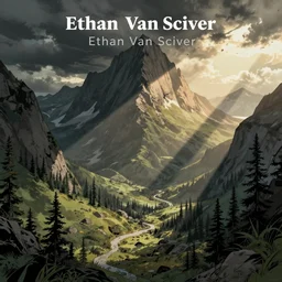 comic book artist Ethan Van Sciver, real photo