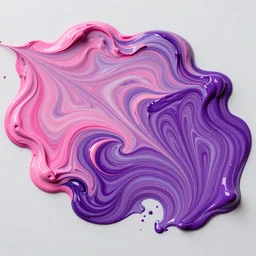 pink and purple acrylic paint pour, marbling, very detailed, 8k 4k