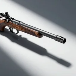 a rifle, muzzle, products photo from gun magazine