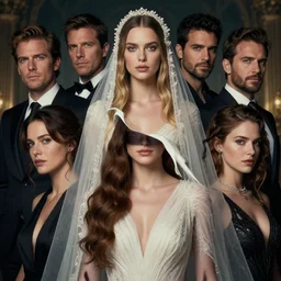 epic professional digital art of 👽👰♀ portrait, atmospheric lighting, detailed, hdr, 4 k,, leesha hannigan, wayne haag, reyna rochin, ignacio fernandez rios, mark ryden, iris van herpen, best on wlop, pixiv, stunning, gorgeous, much wow, cinematic, masterpiece