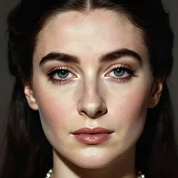 Beautiful Maria Callas, closeup character portrait art by Donato Giancola, Craig Mullins, digital art, trending on artstation, highly detailed, high solution, symmetric face