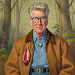 david lynch, trapper keeper artwork by lisa frank, detailed