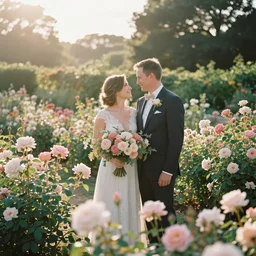 rose garden in the morning sun, award winning by henrietta rae and raphael!!!