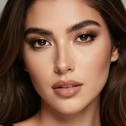 an extreme close up photo of a attractive, alluring, beautiful, gorgeous, Mexican female, in her early 20s