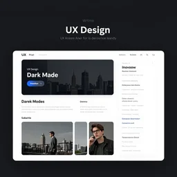 UX design Dark Mode for websites
