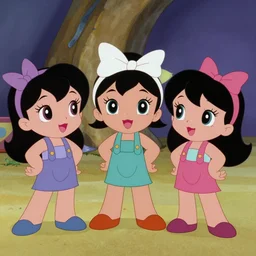 the chipettes, 1 9 8 0 s animation cel, animation still screencap, bagdasarian productions,