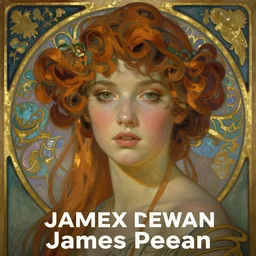 a portrait, art by james jean, art nouveau,