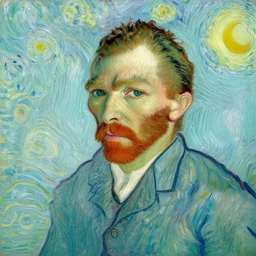 Dio Brando portrait by Vincent Van Gogh