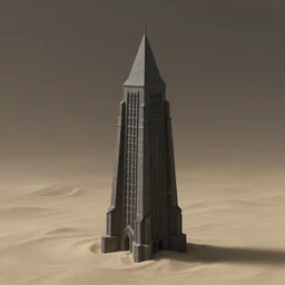 matte patrick jones rutkowski the last tower. sand. lonely. ominous. artstation 3 8 4 0 x 2 1 6 0