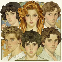 realistic detailed face portrait of Elesky by Alphonse Mucha, Ayami Kojima, Amano, Charlie Bowater, Karol Bak, Greg Hildebrandt, Jean Delville, and Mark Brooks, Art Nouveau, Neo-Gothic, gothic, rich deep moody colors The seeds for each individual image are: [3431828703, 3945569791, 2107591167, 566994687, 2641079295, 2117895295, 4290742271, 3596976127, 2427937279]