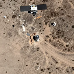 Zoom of area 51 sattelite view