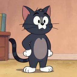 cat as cartoon character by seth macfarlane