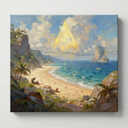 fantasy beach landscape ultradetailed digital art, irina french, heraldo ortega, mandy jurgens, golden ratio, art canvas, award winning, masterpiece trending on artstation 8 k 1 5 0 mpx