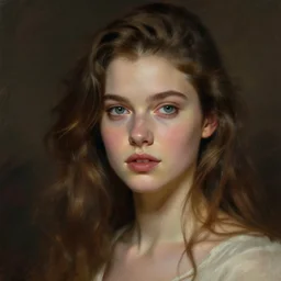 character art portrait, deviantart artstation, by steve argyle