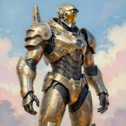armored futuristic peacekeeper, acrilic paint, digital, artstation, detailed intricate ink illustration, heavenly atmosphere, digital art, overdetailed art, concept art, complementing colors, trending on artstation, cgstudio, the most beautiful image ever created, dramatic, subtle, details, award winning artwork, beautiful scenery