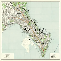 cartography map art, highly detailed, vintage typography, modern design, dribbble
