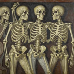 closeup of carved mural, skeletal forms, by giger, h.r giger, hr giger, highly detailed,soft lighting, film grain, medium format, 8k resolution, oil on canvas