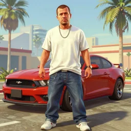 gta 6 in colour painting