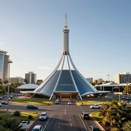 photo of Canberra in the future, year 2070