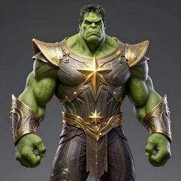 full body portrait of hulk hogan as a magical star guardian. detailed face, concept art, intricate, highly detailed 8 k, smooth, sharp focus, handsome and aesthetic shape of face and body, artgerm, artstation, art by zexi guo and nira and junpei suzuki and gharliera and rinotuna