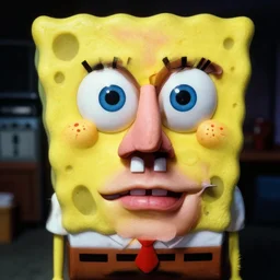 3 0 0 0 ( spongebob squarepants ), portrait photography feroflex photorealistic studio lighting ektachrome detailed intricate face details, ultradetails, beautiful face, realistic shaded perfect face, extremely fine details