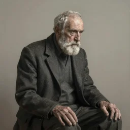 an accurate picture of an old man by john hoyland