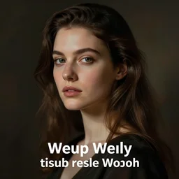 portrait of a woman, rtx on, by wlop