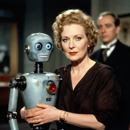 promotional still portrait from the remastered german expressionist film'the father'( 1 9 3 6 ) starring marlene dietrich as the mothoer of the robot, portrait photographed by diane arbus and f w murnau, shallow depth of field beautiful expressionistic sets, remastered dramatic lighting hyperrealistic shocking detail trending on artstation 8 k
