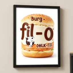 an ad for burg - fil - o, the anti - chick - fil - a that sells exclusively beef products and is only open on sundays 🌈 ⚧ 🥓