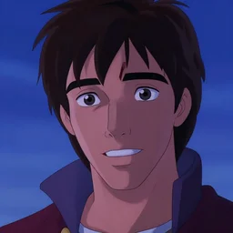 a disney film still of prince from purple rain, finely detailed features, closeup of the face, perfect art, dusk, blue hour, gapmoe yandere grimdark, trending on pixiv fanbox,