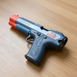 energy gun on table