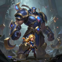 zac league of legends wild rift hero champions arcane fantasy tank support marksman mage fighter assassin, alena aenami artworks in 4 k design by lois van baarle by sung choi by john kirby artgerm and greg rutkowski and magali villeneuve