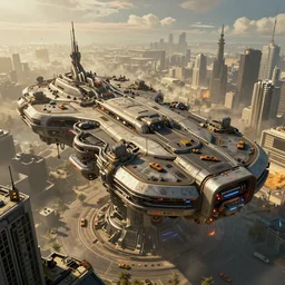 a post-apocalyptic futuristic huge living platform, no cars, in the style of mad-max in the style of fallout in the style of metro:2033 trending on artstation deviantart Pinterest detailed realistic HD 8k High Resolution