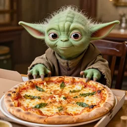 i'm yoda and i make the best pizza, jesus christ!